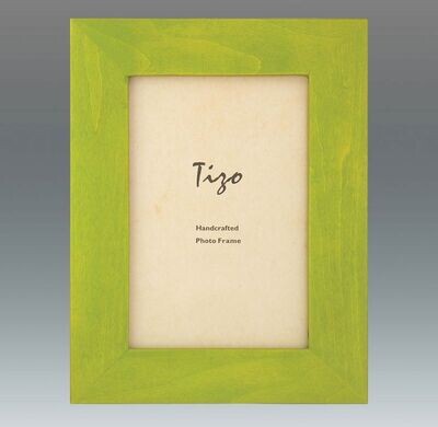 Tizo Antique Colors 4 x 6 Inch Wood Picture Frame - Green, MPN: NC123GN46,