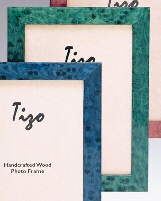 Tizo Bella 5 x 7 Inch Wood Picture Frame - Green, MPN: 280GRN-57,