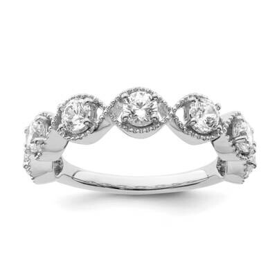 Si1/Si2, G H I, Ring 14k White Gold Lab Grown Diamond RM7988B-076-WLG, MPN: RM7988B-076-WLG, 883957…