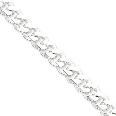 8 Inch 9mm Curb Chain Sterling Silver QCB250-8, MPN: QCB250-8, 883957918921