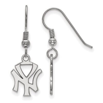 New York Yankees Small Dangle Earring Wire Sterling Silver SS048YAN, MPN: SS048YAN, 886774631073