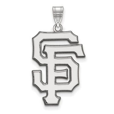 San Francisco Giants x-Large Pendant 14k White Gold 4W005GIT, MPN: 4W005GIT, 886774832098