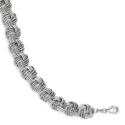 Leslie&#39;s DC Bracelet 7.5 Inch Sterling Silver Polished HB-QLF707-7.5, MPN: QLF707-7.5, 191101635786