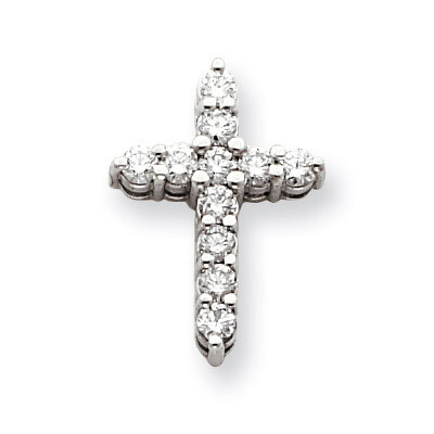 Diamond Cross Pendant 14k White Gold XP1758WAA, MPN: XP1758WAA, 883957239613