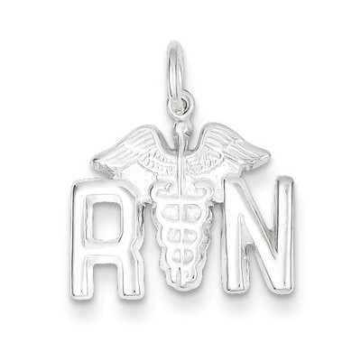 Nurse Symbol Charm Sterling Silver QC143, MPN: QC143, 883957905198