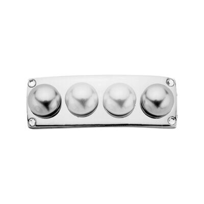 Nikki Lissoni Silver-plated Small Tag of 26 x 9 mm Pearls From The Sea T1010SS, MPN: T1010SS, 87190…