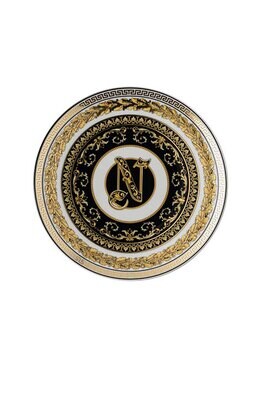 Versace Virtus Alphabet N Bread &amp; Butter Plate 6 2/3 Inch, MPN: 19335-403744-10217, 790955173729