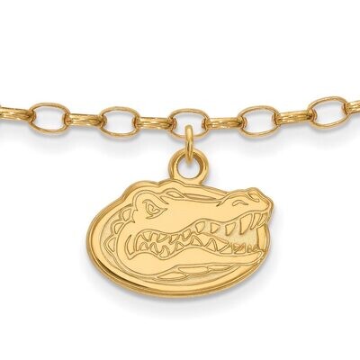 University of Florida Anklet Gold-plated Silver GP030UFL, MPN: GP030UFL, 886774933849
