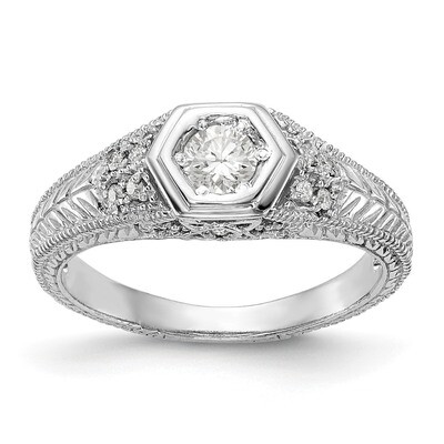 Diamond Semi-Mount Engagement Ring 14k White Gold RM2628E-020-WAA, MPN: RM2628E-020-WAA, 8839573220…
