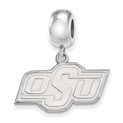 Oklahoma State University Bead Charm Small Dangle Sterling Silver SS035OKS, MPN: SS035OKS, 88677469…