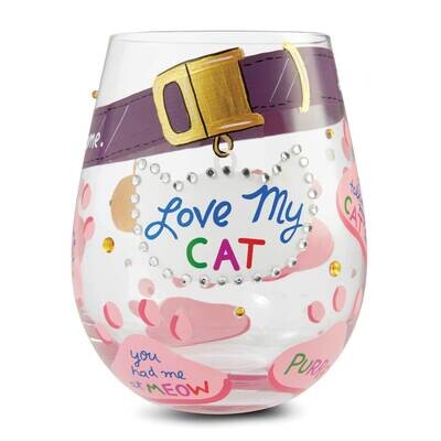 LOLITA Love My Cat Stemless Glass GM23444, MPN: GM23444, 28399218240