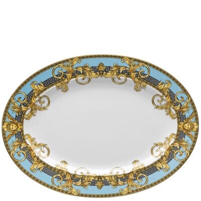 Versace Bleu Prestige Gala Platter 13 1/2 Inch, MPN: 19325-403638-12734, 790955989276