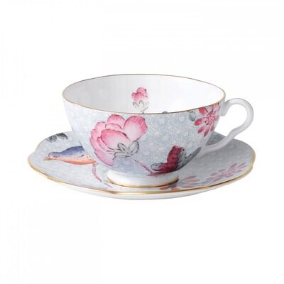 Wedgwood Cuckoo Teacup and Saucer Set Blue, MPN: 5C106805129, 91574165578