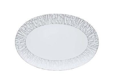 Rosenthal TAC 02 Skin Platinum Platter 15 inch, MPN: 11280-403239-12738, 790955884137