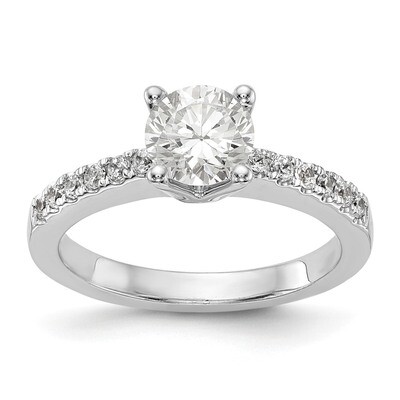Diamond Semi-Mount Engagement Ring 14k White Gold RM2593E-100-WAA, MPN: RM2593E-100-WAA, 8839577976…