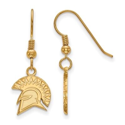 San Jose State University Small Dangle Earring Wire Gold-plated Silver GP003SJS, MPN: GP003SJS, 886…
