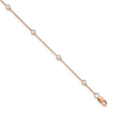 14Kr True Origin Vs/Si, D E F, Station Bracelet Lab Grown Diamond PM1008-040-RLD-7, MPN: PM1008-040…