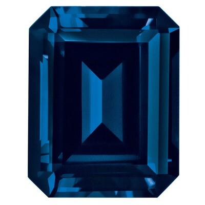Sapphire Blue 5X3Mm Emerald Cut Gemstone SA-0503-OCE-BL-A, MPN: SA-0503-OCE-BL-A,