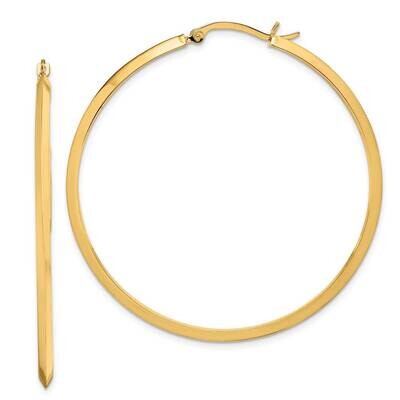 Hoop Earrings 14k Gold Polished  TF1633, MPN: TF1633, 883957996363