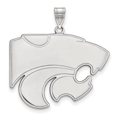 Kansas State University x-Large Pendant 10k White Gold 1W005KSU, MPN: 1W005KSU, 886774773681