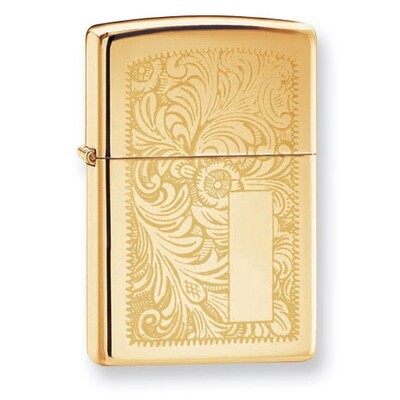 Zippo Venetian High Polish Brass Lighter GL1046, MPN: GL1046, 41689108403