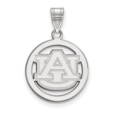 Auburn University Sm Pendant in Circle Sterling Silver SS033AU, MPN: SS033AU, 886774677972