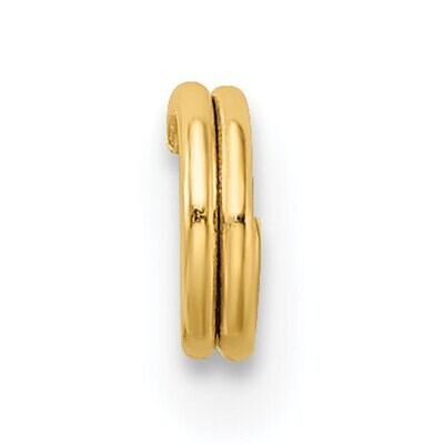 22 Gauge 4.5mm Round Split Ring 14k Yellow Gold YG2173, MPN: YG2173,