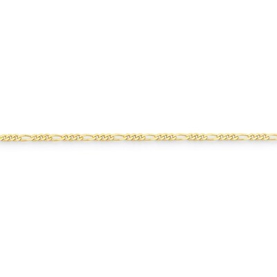 2.2mm Figaro LINK Chain 16 Inch 10k Gold 10FG065-16, MPN: 10FG065-16, 886774419688