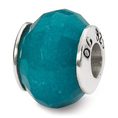 Light Blue Quartz Stone Bead - Sterling Silver QRS1690, MPN: QRS1690, 883957308944