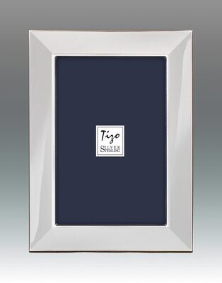 Tizo Empires 5 x 7 Inch Sterling Silver Picture Frame, MPN: 2021-57,
