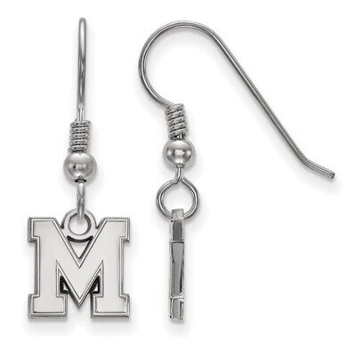 University of Memphis Extra Small Dangle Earring Wire Sterling Silver SS047UMP, MPN: SS047UMP, 8867…