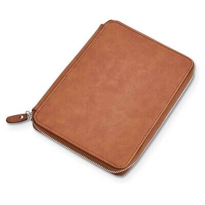 Caramel Leatherette Zippered Case GM21758, MPN: GM21758, 47105023183