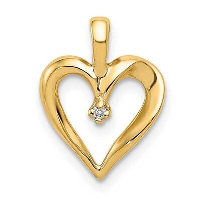 Heart Pendant Mounting 14k Gold PM4819-001-Y, MPN: PM4819-001-YA, 191101537387