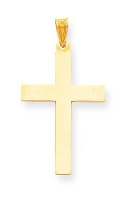 Cross Pendant 14k Gold Polished XR103, MPN: XR103, 883957979434