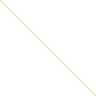 0.9mm Cable Chain 16 Inch 14k Gold PEN190L-16, MPN: PEN190L-16, 886774539591