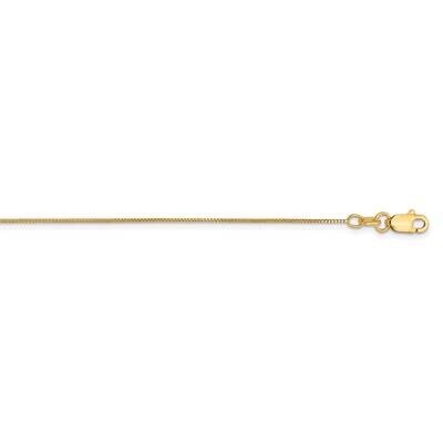.5mm Box with Lobster Clasp Chain 30 Inch 14k Gold PEN1L-30, MPN: PEN1L-30, 883957176949