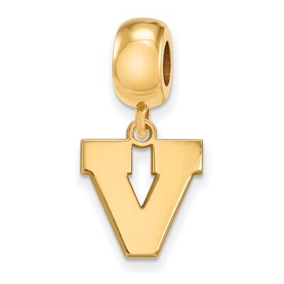 University of Virginia Bead Charm Small Dangle Gold-plated Silver GP061UVA, MPN: GP061UVA, 88677495…