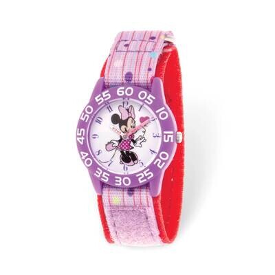 Disney Minnie Mouse Time Teacher Polka Dot Band Kids Watch XWA6191, MPN: XWA6191, 842885111224