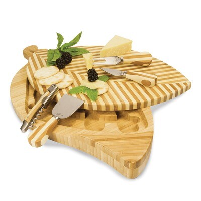 Leaf Cutting Board &amp; Tools Set with corkscrew GM20072, MPN: GM20072, 99967261647