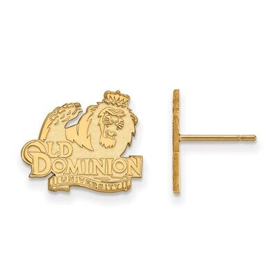 Old Dominion University Small Post Earring 10k Yellow Gold 1Y008ODU, MPN: 1Y008ODU, 886774805580