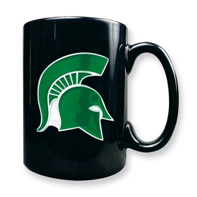Michigan State 15oz Black Ceramic Mug GC1721, MPN: GC1721, 89006614695