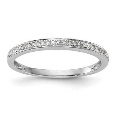 Diamond Wedding Band 14k White Gold RM2088B-008-WAA, MPN: RM2088B-008-WAA, 883957321523