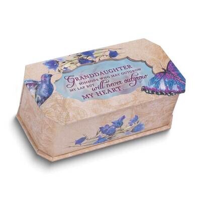 Granddaughter Blue Belle Papier Music Box GM24739, MPN: GM24739, 603799880305