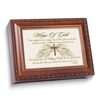 Wings Of Gold Bereavement Music Box GM24775, MPN: GM24775, 633303854515