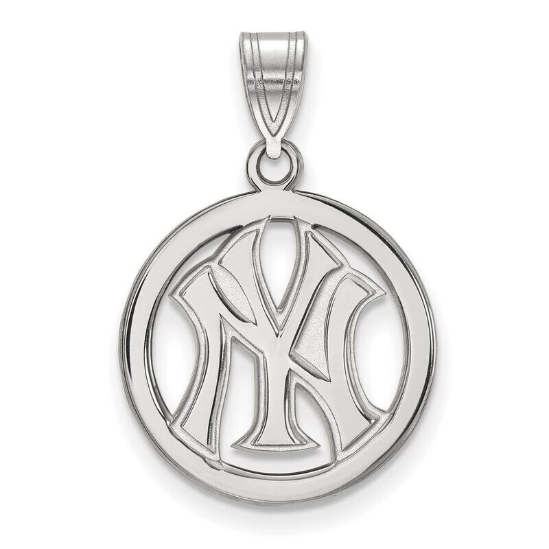 New York Yankees Sm Pendant in Circle Sterling Silver SS033YAN, MPN: SS033YAN, 886774630328