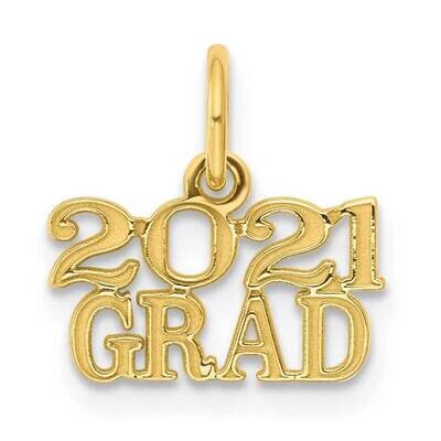 2021 Grad Charm 10k Gold 10K9931, MPN: 10K9931,