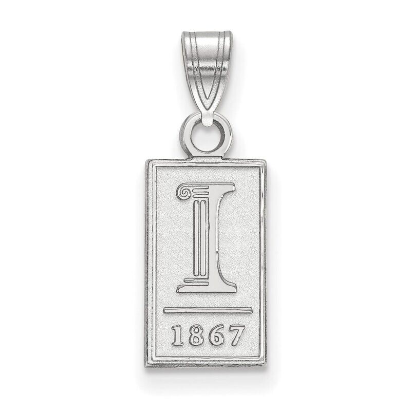 University of Illinois Small Pendant 14k White Gold 4W062UIL, MPN: 4W062UIL, 886774852690