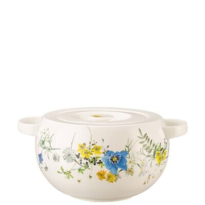 Rosenthal Brillance Fleurs des Alpes Covered Vegetable Bowl 101 oz, MPN: 10530-405108-11320,