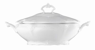 Rosenthal Baronesse White Vegetable Bowl Covered 50 ounce, MPN: 02033-800001-11320, 790955178137