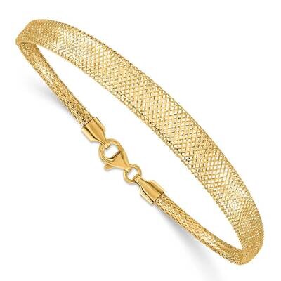 Stretch Mesh Graduated Bracelet 14k Gold SF2744-7, MPN: SF2744-7, 191101982552
